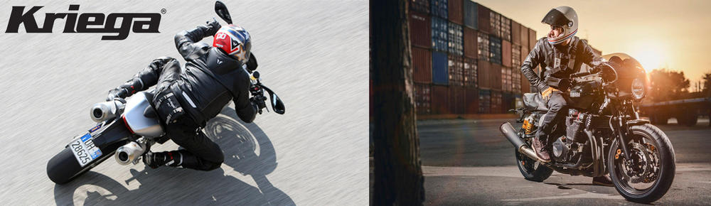 8/24(土) モーターサイクル用バッグの Kriega 来店